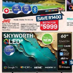 TV set at Pick n Pay Hyper