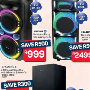 Speaker at Pick n Pay Hyper