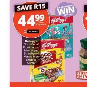 Kellogg's at Checkers