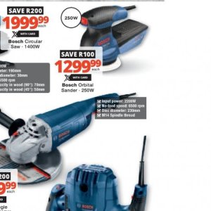 Orbital sander at Checkers Hyper