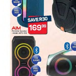 Speaker at Pick n Pay Hyper