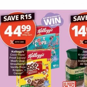 Kellogg's at Checkers