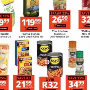 Olive oil at Checkers