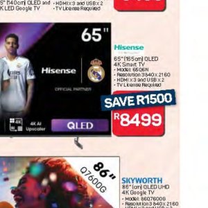 TV set at Pick n Pay Hyper