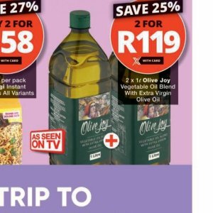 Olive oil at Checkers