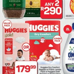 Diapers at Pick n Pay Hyper
