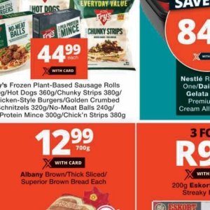 Schnitzel at Checkers