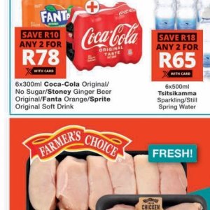 Fizzy drink at Checkers