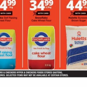 Flour at Checkers