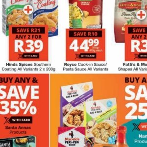 Pasta knorr  at Checkers