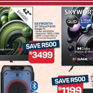 TV set at Pick n Pay Hyper