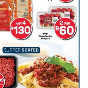 Strawberries at Pick n Pay Hyper