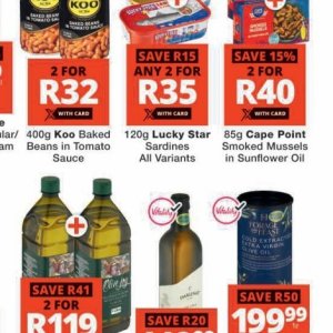 Sunflower oil at Checkers