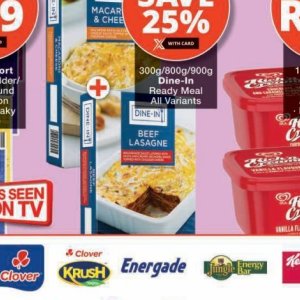 Lasagne at Checkers