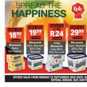 Margarine at Checkers