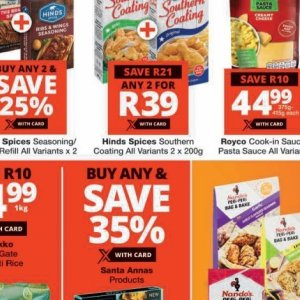 Spices at Checkers