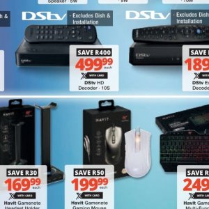 Digital TV decoder at Checkers Hyper