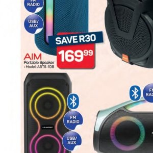 Portable speaker at Pick n Pay Hyper
