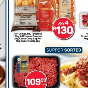 Potatoes at Pick n Pay Hyper