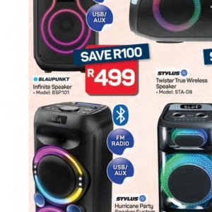 Speaker at Pick n Pay Hyper