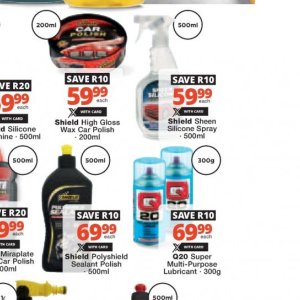 Car polish at Checkers Hyper