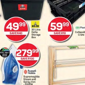 Storage box at Pick n Pay Hyper