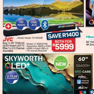  JVC at Pick n Pay Hyper