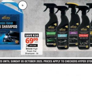 Car shampoo at Checkers Hyper
