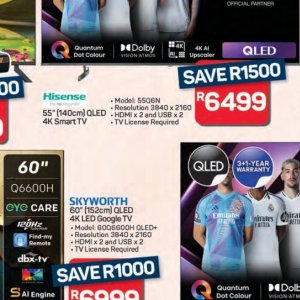 TV set at Pick n Pay Hyper