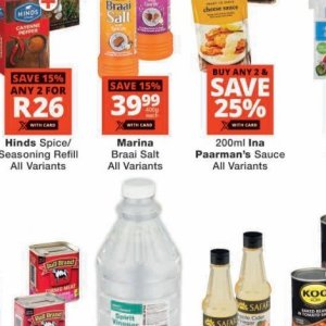 Salt at Checkers