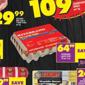 Eggs at Shoprite