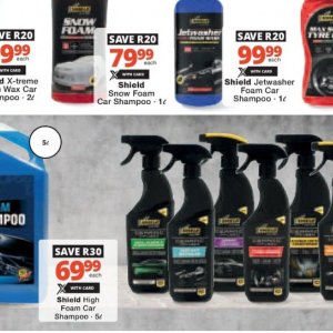 Shampoo at Checkers Hyper