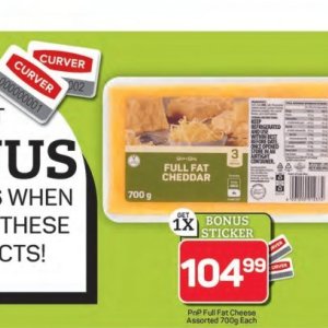 Cheddar at Pick n Pay Hyper