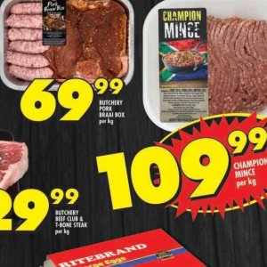 Pork at Shoprite