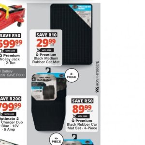 Car mat at Checkers Hyper