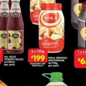 Mayonnaise at Shoprite