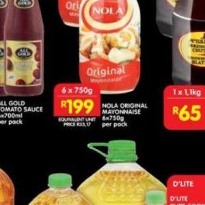 Mayonnaise at Shoprite