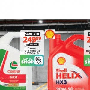 Engine oil at Checkers Hyper