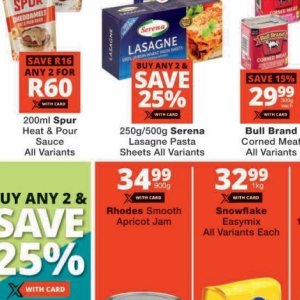 Lasagne at Checkers
