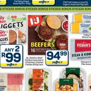 Burgers at Pick n Pay Hyper
