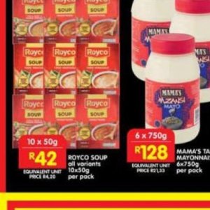 Soup at Shoprite
