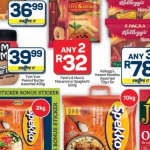 Spaghetti at Pick n Pay Hyper