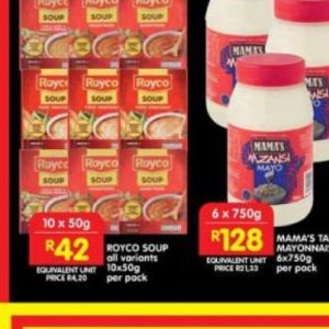 Soup at Shoprite