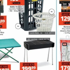 Laundry basket at Checkers