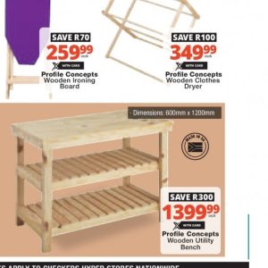 Ironing board at Checkers Hyper