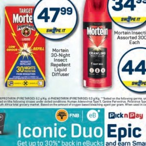 Insect repellent at Pick n Pay Hyper