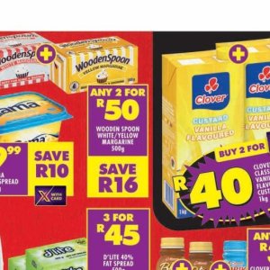 Margarine at Shoprite
