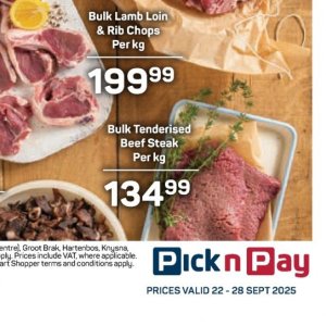 Beef at Pick n Pay Hyper