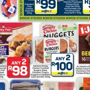 Burgers at Pick n Pay Hyper