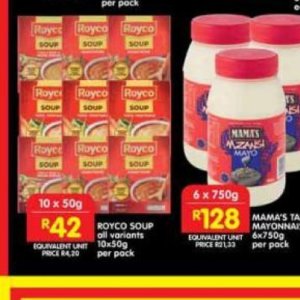 Soup at Shoprite